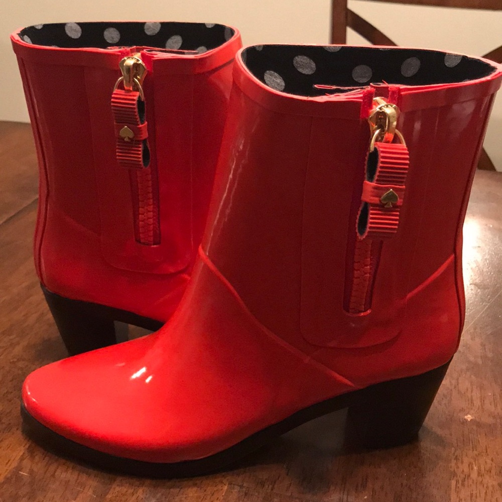 New Kate Spade Rain Boots